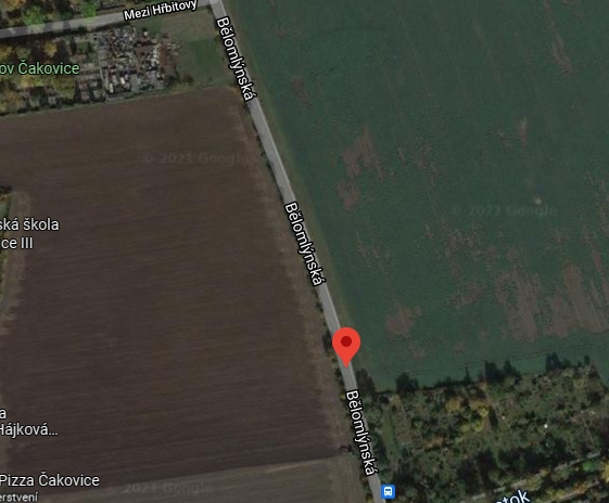 Chodn&iacute;k v ulici Běloml&yacute;nsk&aacute; I.